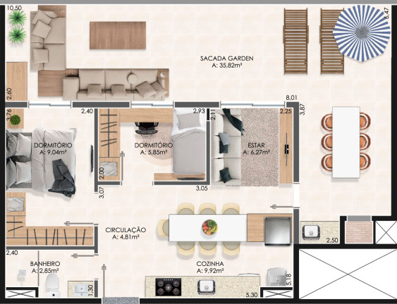 Imagem Apartamento com 2 Quartos à Venda, 68 m² em Rincão - Novo Hamburgo Imagem Apartamento com 2 Quartos à Venda, 68 m² em Rincão - Novo Hamburgo