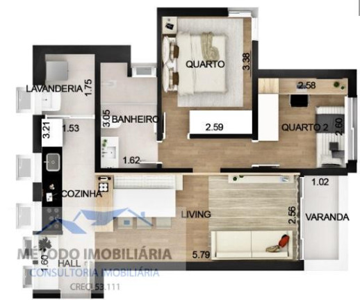 Imagem Apartamento com 2 Quartos à Venda, 56 m² em Moema - São Paulo Imagem Apartamento com 2 Quartos à Venda, 56 m² em Moema - São Paulo