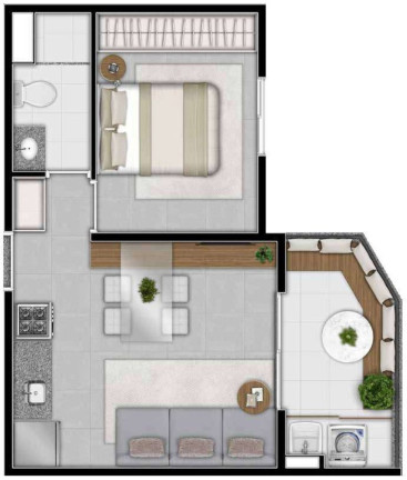 Imagem Imóvel com 1 Quarto à Venda, 27 m² em Santana - São Paulo