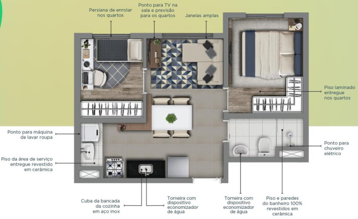 Imagem Imóvel com 2 Quartos à Venda, 33 m² em Mooca - São Paulo Imagem Imóvel com 2 Quartos à Venda, 33 m² em Mooca - São Paulo
