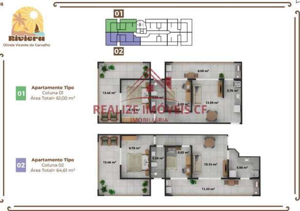 Imagem Apartamento com 1 Quarto à Venda, 38 m² em Vila Nova - Cabo Frio