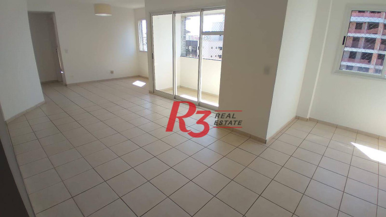 Apartamento com 4 Quartos para Alugar, 151 m² em Boqueirão - Santos