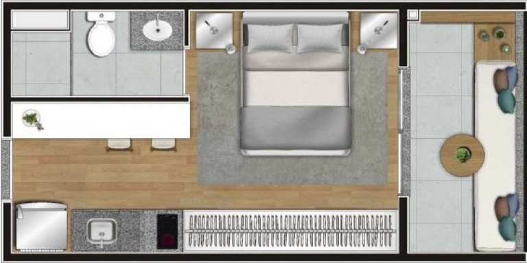 Imagem Imóvel com 2 Quartos à Venda, 55 m² em Campo Belo - São Paulo Imagem Imóvel com 2 Quartos à Venda, 55 m² em Campo Belo - São Paulo