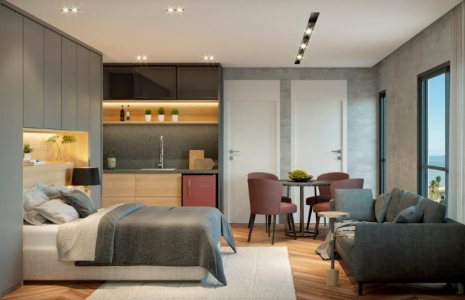 Imagem Studio com 1 Quarto à Venda, 29 m² em Jardim Oceania - João Pessoa Imagem Studio com 1 Quarto à Venda, 29 m² em Jardim Oceania - João Pessoa