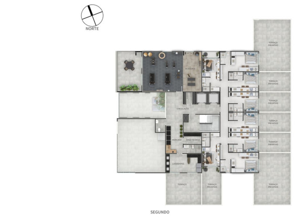 Imagem Apartamento com 2 Quartos à Venda, 48 m² em Alto Da Glória - Curitiba