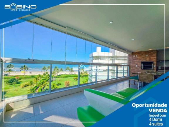 Apartamento com 4 Quartos à Venda, 221 m² em Riviera De São Lourenço - Bertioga
