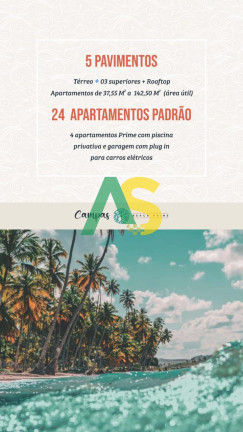Imagem Flat com 2 Quartos à Venda, 37 m² em Praia Do Campas - Tamandaré Imagem Flat com 2 Quartos à Venda, 37 m² em Praia Do Campas - Tamandaré