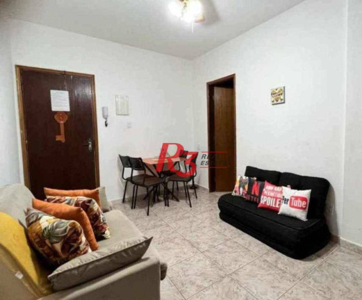 Imagem Apartamento com 1 Quarto à Venda, 50 m² em Gonzaga - Santos Imagem Apartamento com 1 Quarto à Venda, 50 m² em Gonzaga - Santos