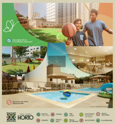 Imagem Apartamento com 2 Quartos à Venda, 42 m² em Caguassu - Sorocaba