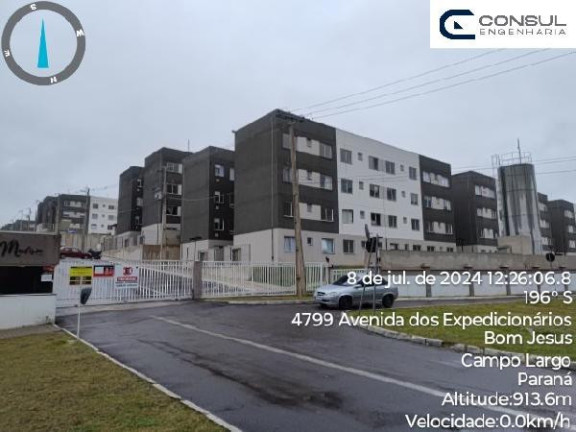 Apartamento com 2 Quartos à Venda, 40 m² em Bom Jesus - Campo Largo