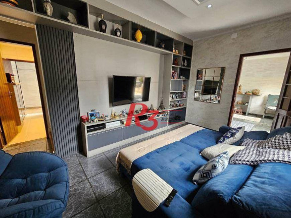 Imagem Casa com 3 Quartos à Venda, 185 m² em Embaré - Santos Imagem Casa com 3 Quartos à Venda, 185 m² em Embaré - Santos