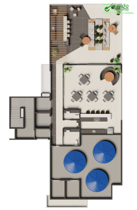 Imagem Apartamento com 1 Quarto à Venda, 65 m² em Aldeota - Fortaleza