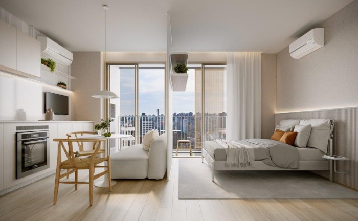 Imagem Imóvel com 1 Quarto à Venda, 34 m² em Batel - Curitiba Imagem Imóvel com 1 Quarto à Venda, 34 m² em Batel - Curitiba