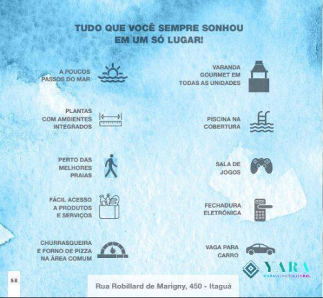 Imagem Apartamento com 1 Quarto à Venda, 56 m² em Itaguá - Ubatuba