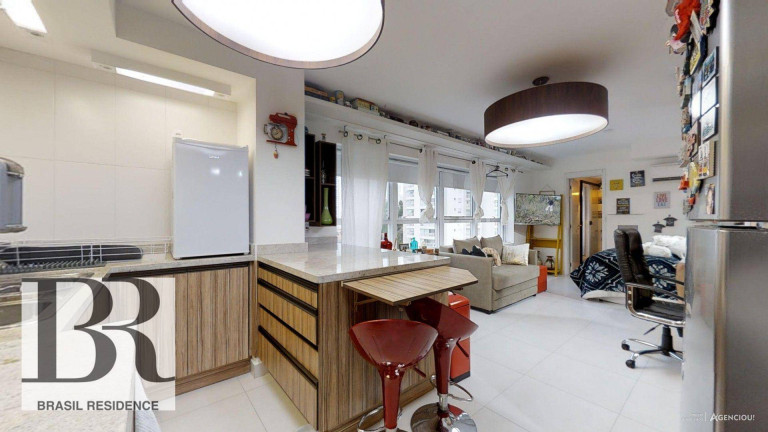 Imagem Apartamento com 1 Quarto à Venda, 50 m² em Brooklin - São Paulo
