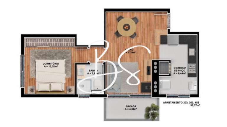 Imagem Apartamento com 1 Quarto à Venda, 70 m² em Centro - Canela Imagem Apartamento com 1 Quarto à Venda, 70 m² em Centro - Canela