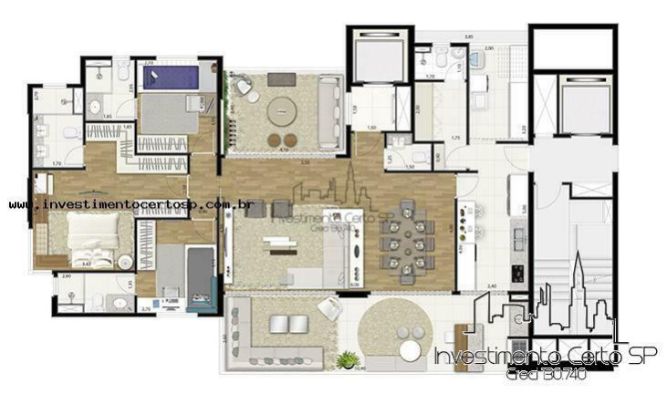 Imagem Apartamento com 3 Quartos à Venda, 171 m² em Perdizes - São Paulo