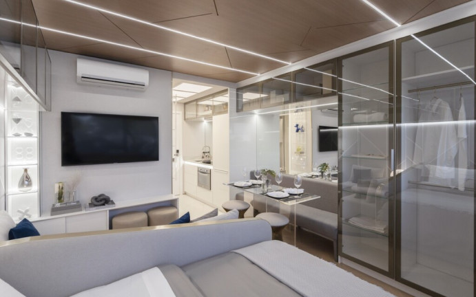 Imagem Studio com 1 Quarto à Venda, 46 m² em Rio Branco - Porto Alegre