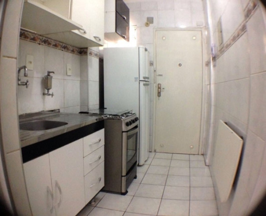Imagem Apartamento com 1 Quarto à Venda, 30 m² em Jose Menino - Santos