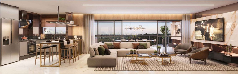 Imagem Apartamento com 4 Quartos à Venda, 138 m² em Brooklin - São Paulo