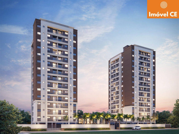 Apartamento com 2 Quartos à Venda, 51 m² em Joaquim Távora - Fortaleza
