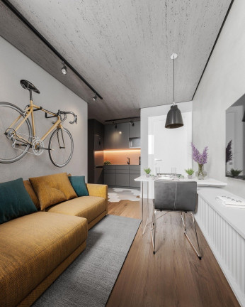 Imagem Apartamento com 2 Quartos à Venda, 34 m² em Centro - Curitiba
