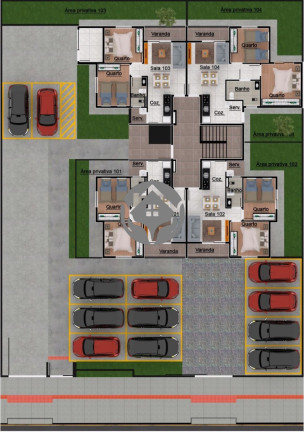 Imagem Apartamento com 2 Quartos à Venda, 53 m² em Duquesa Ii (são Benedito) - Santa Luzia Imagem Apartamento com 2 Quartos à Venda, 53 m² em Duquesa Ii (são Benedito) - Santa Luzia