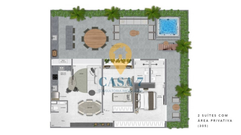 Imagem Apartamento com 2 Quartos à Venda, 36 m² em Carmo - Belo Horizonte