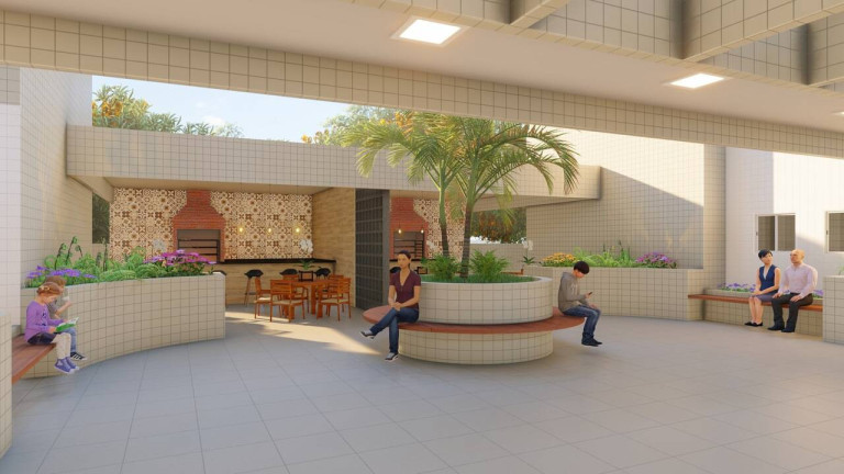 Imagem Apartamento com 2 Quartos à Venda, 72 m² em Jardim Lunamar - Mongaguá