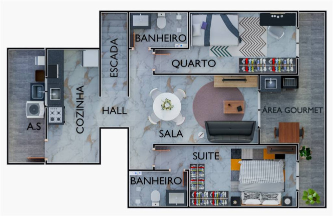 Imagem Sobrado com 2 Quartos à Venda, 71 m² em Boqueirao - Praia Grande Imagem Sobrado com 2 Quartos à Venda, 71 m² em Boqueirao - Praia Grande