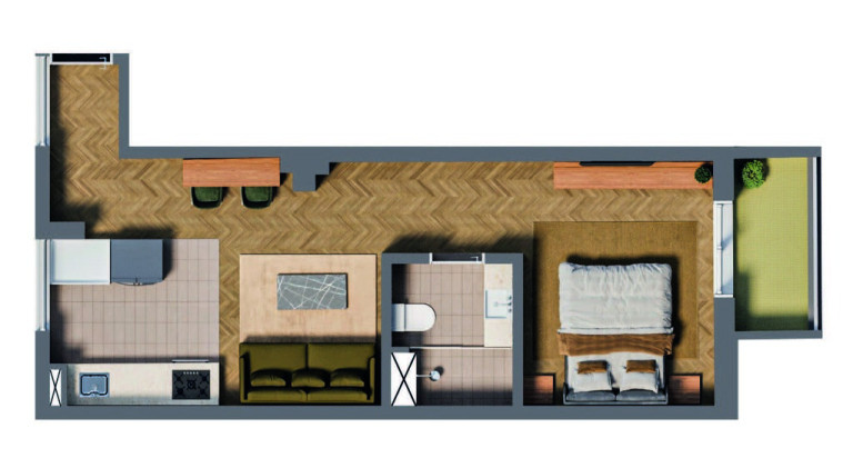 Imagem Apartamento com 1 Quarto à Venda, 65 m² em Centro - São Paulo Imagem Apartamento com 1 Quarto à Venda, 65 m² em Centro - São Paulo