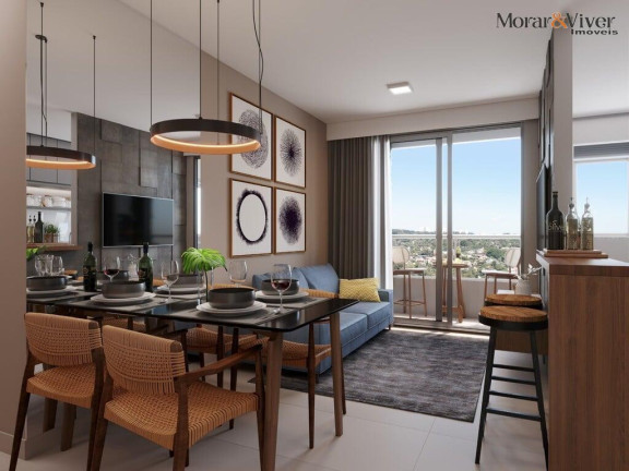 Imagem Apartamento com 2 Quartos à Venda, 51 m² em Bacacheri - Curitiba