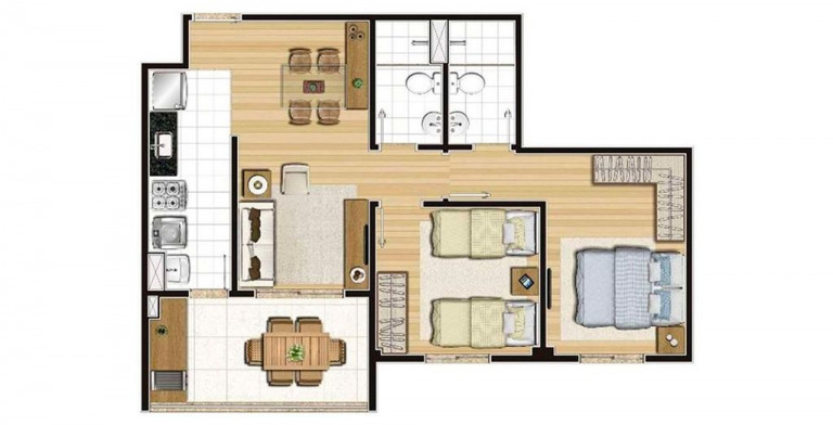 Imagem Apartamento com 3 Quartos à Venda, 73 m² em Taquaral - Campinas