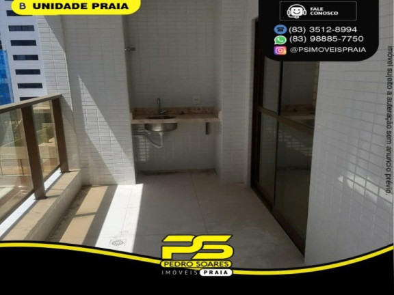 Imagem Apartamento com 3 Quartos à Venda, 99 m² em Cabo Branco - João Pessoa Imagem Apartamento com 3 Quartos à Venda, 99 m² em Cabo Branco - João Pessoa
