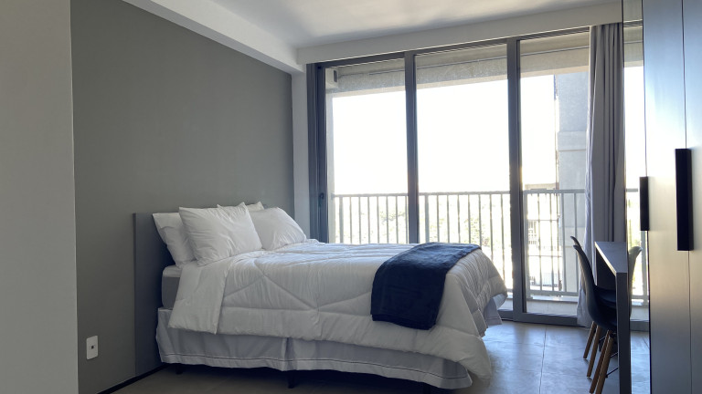 Apartamento com 1 Quarto para Alugar, 25 m² em Indianópolis - São Paulo
