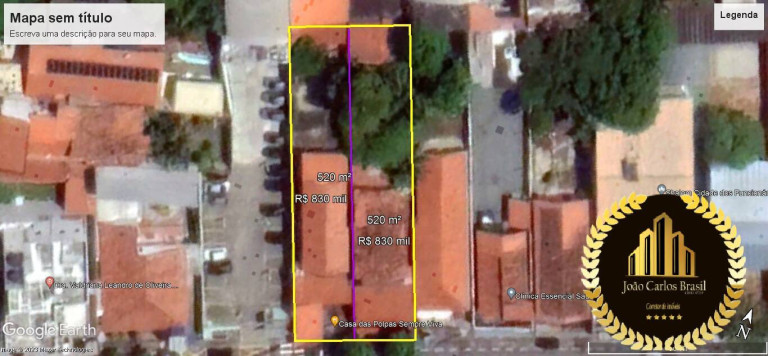 Imagem Terreno à Venda, 520 m² em Cidade Dos Funcionários - Fortaleza