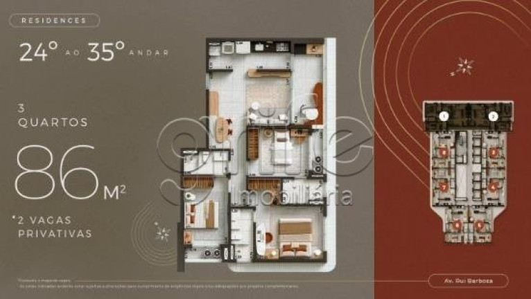 Imagem Apartamento com 3 Quartos à Venda, 86 m² em Meireles - Fortaleza