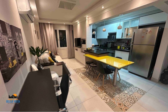 Imagem Apartamento com 1 Quarto à Venda, em Itararé - São Vicente Imagem Apartamento com 1 Quarto à Venda, em Itararé - São Vicente