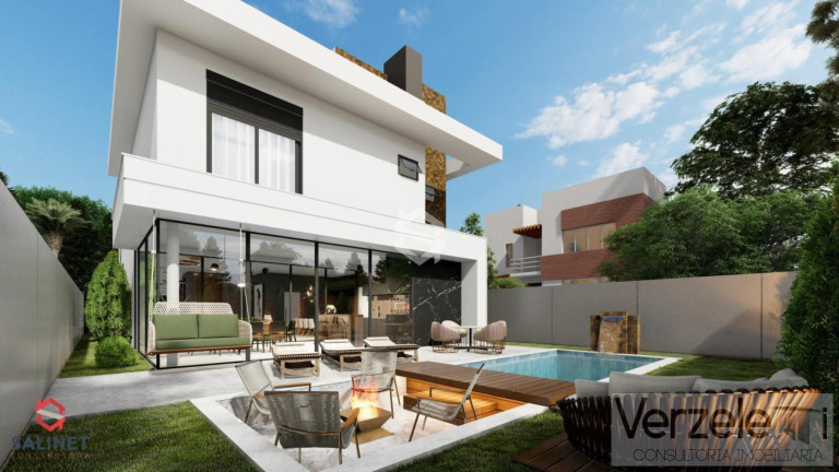 Imagem Casa com 4 Quartos à Venda, 311 m² em Jardim Dourado - Porto Belo