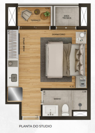 Imagem Imóvel com 1 Quarto à Venda, 25 m² em Vila Clementino - São Paulo Imagem Imóvel com 1 Quarto à Venda, 25 m² em Vila Clementino - São Paulo