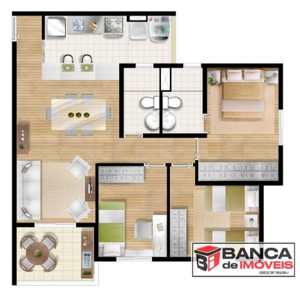 Imagem Apartamento com 2 Quartos à Venda, 70 m² em Lapa - São Paulo