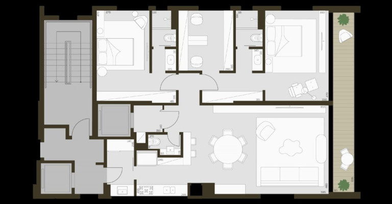 Imagem Imóvel com 3 Quartos à Venda, 204 m² em Bela Vista - Porto Alegre Imagem Imóvel com 3 Quartos à Venda, 204 m² em Bela Vista - Porto Alegre