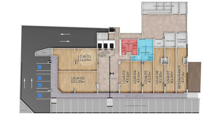 Imagem Sala Comercial à Venda, 39 m² em Lagoa Nova - Natal Imagem Sala Comercial à Venda, 39 m² em Lagoa Nova - Natal