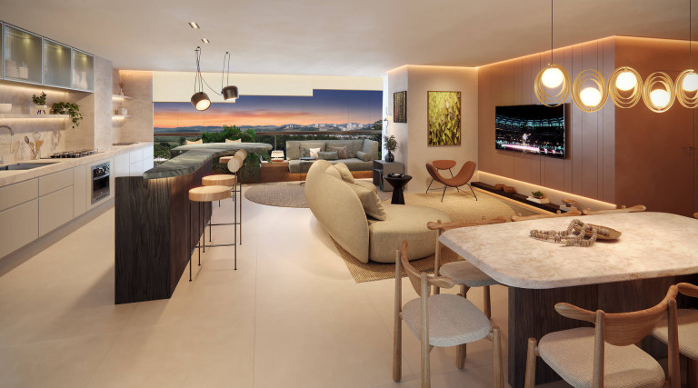 Imagem Apartamento com 3 Quartos à Venda, 121 m² em Engenheiro Luciano Cavalcante - Fortaleza