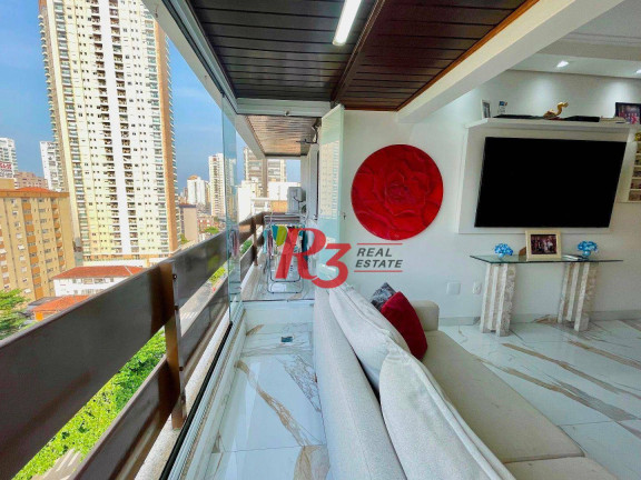 Imagem Cobertura com 3 Quartos à Venda, 223 m² em Boqueirão - Santos