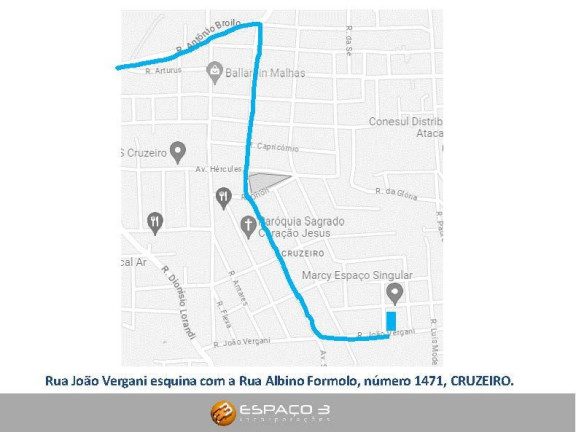 Imagem Apartamento com 3 Quartos à Venda, 67 m² em Cruzeiro - Caxias Do Sul