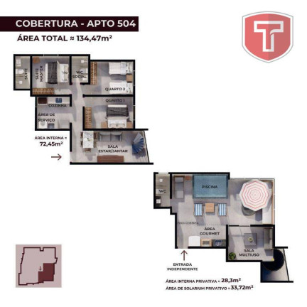 Imagem Apartamento com 3 Quartos à Venda, 72 m² em Praia Formosa - Cabedelo Imagem Apartamento com 3 Quartos à Venda, 72 m² em Praia Formosa - Cabedelo