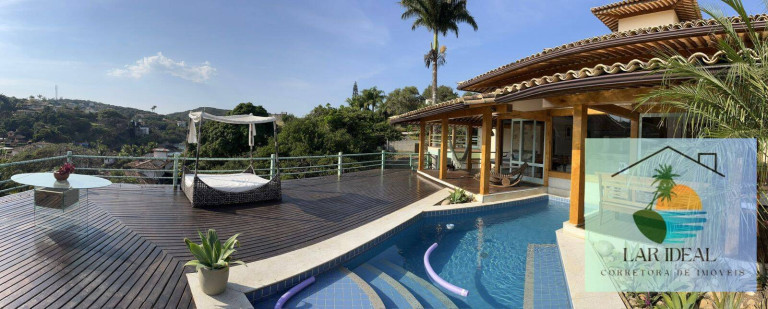 Imagem Casa com 6 Quartos para Alugar, em Ferradurinha - Búzios Imagem Casa com 6 Quartos para Alugar, em Ferradurinha - Búzios