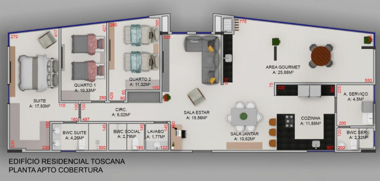 Imagem Apartamento com 3 Quartos à Venda, 129 m² em Vila Pérola - Foz Do Iguaçu Imagem Apartamento com 3 Quartos à Venda, 129 m² em Vila Pérola - Foz Do Iguaçu