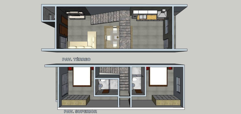 Imagem Casa com 2 Quartos à Venda, 106 m² em Morretes - Itapema